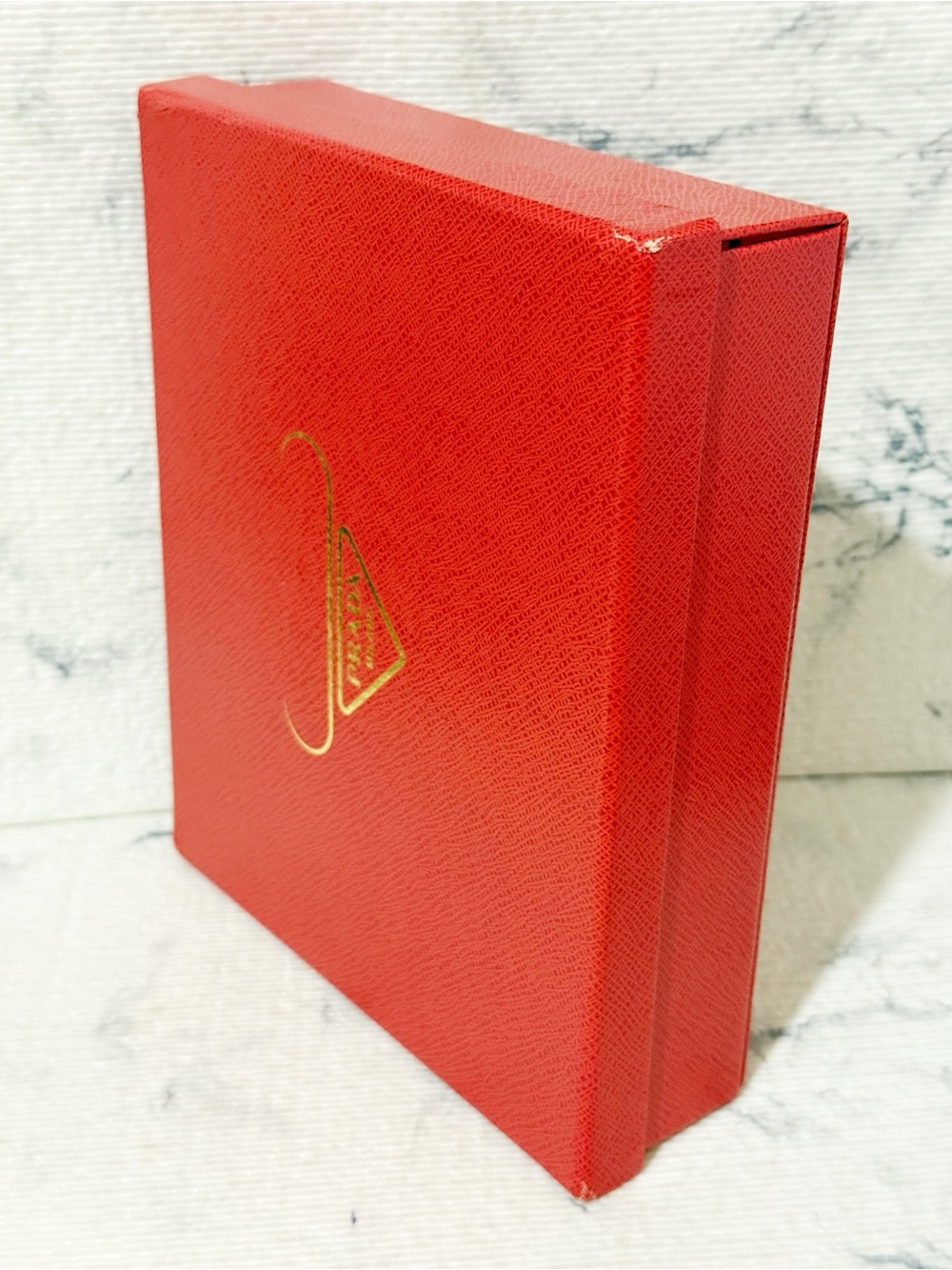 Prada Red Box for Storage / Decor Emopty - Picture 11 of 15